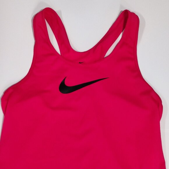 Nike dri-fit racer back tank top pink women's size L - Picture 2 of 5